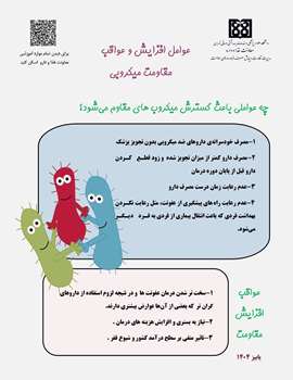 عوامل افزایش و عواقب مقاومت میکروبی 